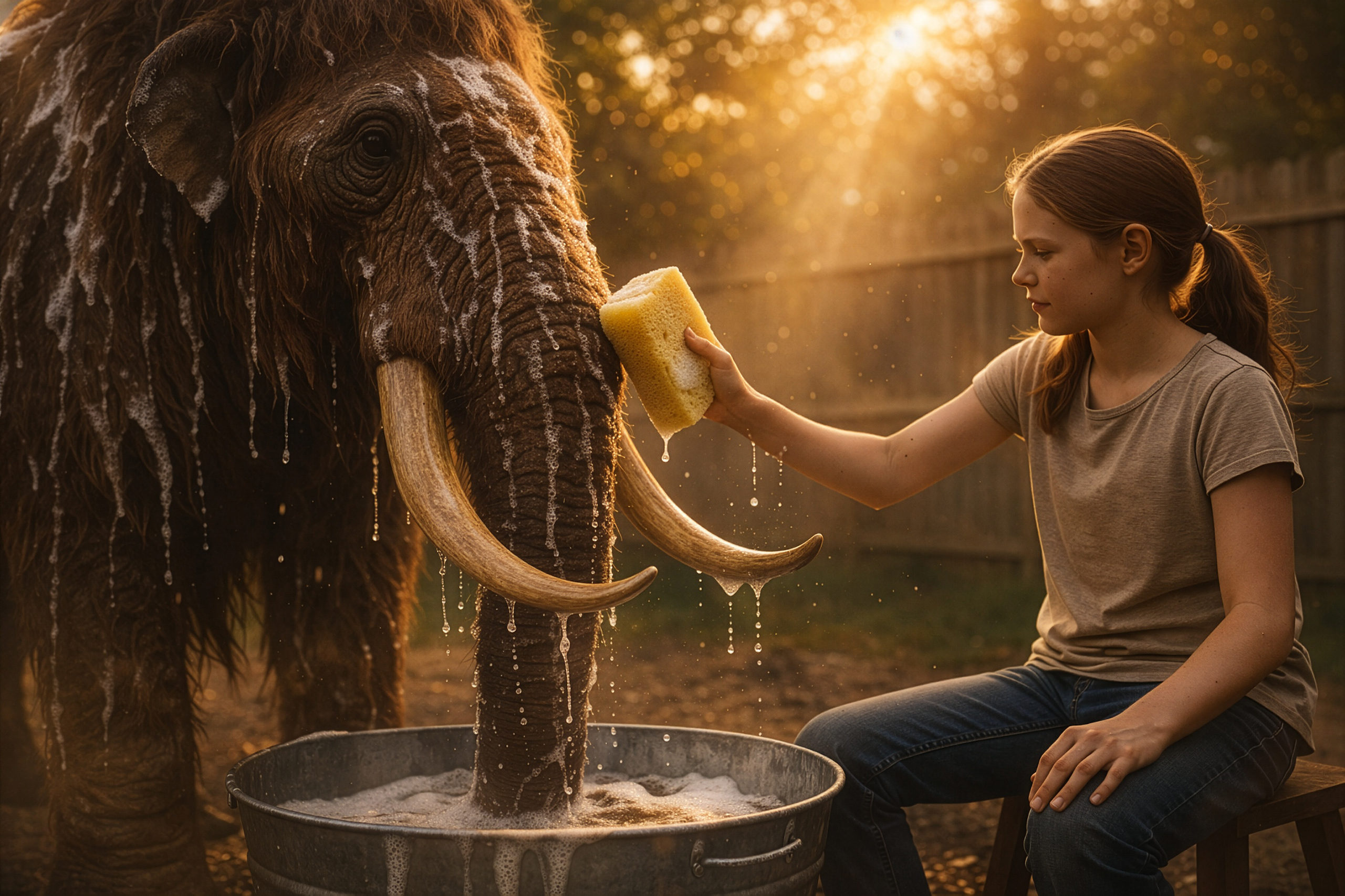 How to Wash a Woolly Mammoth by Michelle Robinson